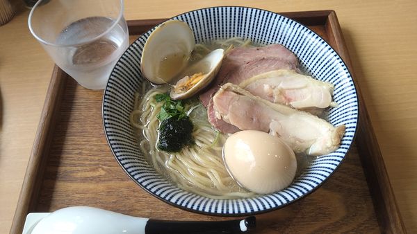 「特製貝塩ラーメン¥1300-」@麺屋 玄洋の写真