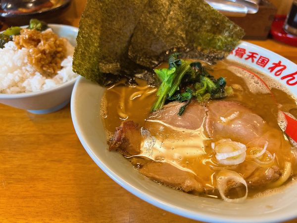 「豚骨天国（790円）」@豚骨らーめん れんの写真