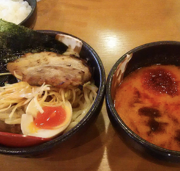 「辛味噌つけ麺」@みそ屋 田所商店 WBG店の写真