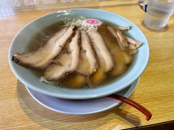 「チャーシュー支那そば」@麺ゃこもんの写真