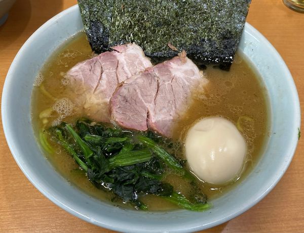 「特製らーめん 海苔 硬 多」@横浜らーめん 武蔵家 綾瀬店の写真