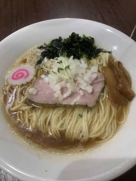 「煮干し中華蕎麦」@中華蕎麦 萌芽の写真