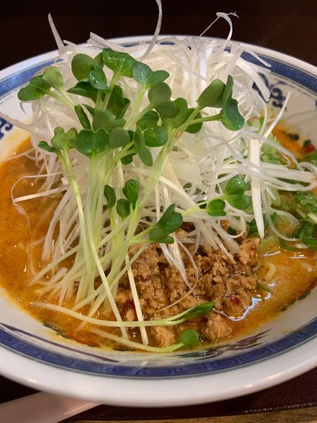 「ネギタンタン麺」@麺屋 かりん亭の写真