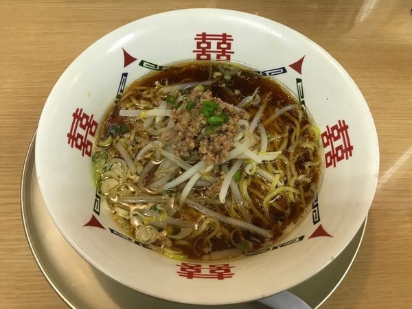 「かけらぁ麺　290円」@中華食堂 一番館 長野駅前の写真