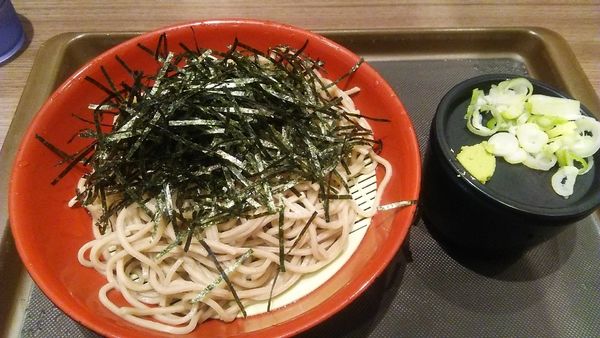 「ざるそば 410円」@名代 富士そば 船橋店の写真