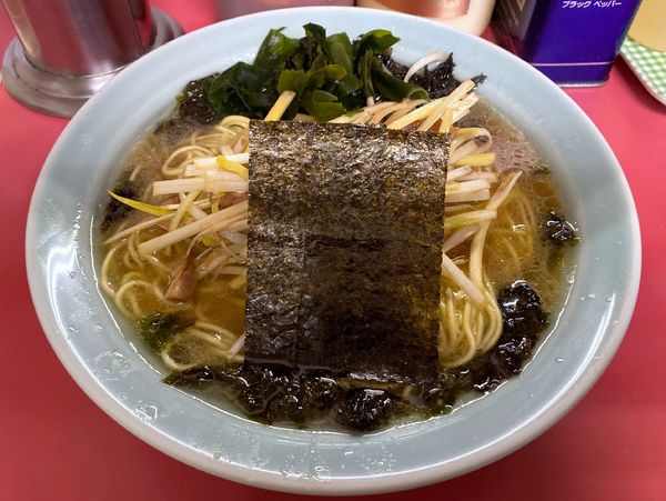 「岩のりネギラーメン 950円」@ラーメンショップ 荻野店の写真