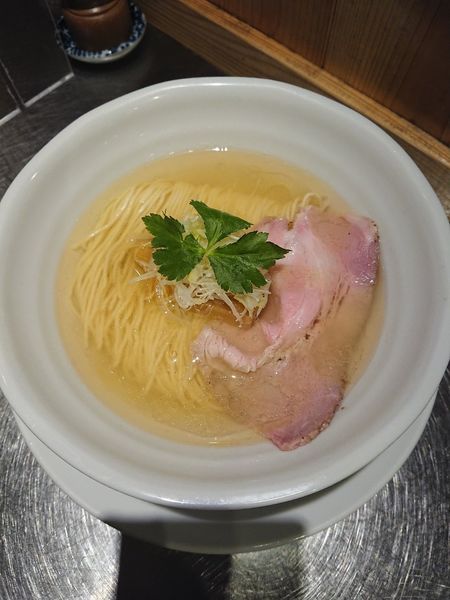 「塩そば 700円」@成城青果の写真