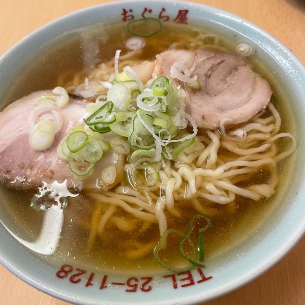 「ラーメン 605円」@おぐら屋の写真