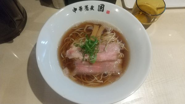 「醤油煮干蕎麦900円」@中華蕎麦 國の写真