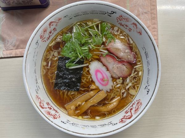 「ラーメン+半チャーハン」@ザ・ラーメン屋の写真