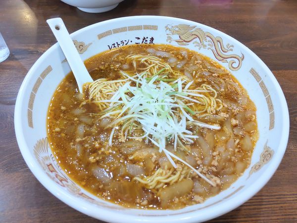 「タンタンメン大盛り」@ファミリーレストラン こだまの写真