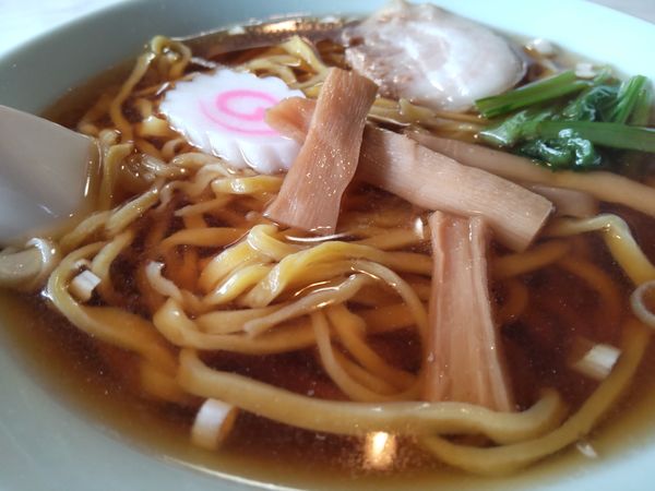 「醤油ラーメン550円」@香珍の写真