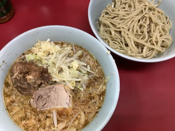 「[限定]つけ麺」@ラーメン二郎 中山駅前店の写真