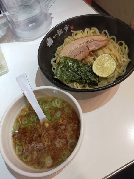 「つけそば(醤油)」@麺や 独歩 立川店の写真
