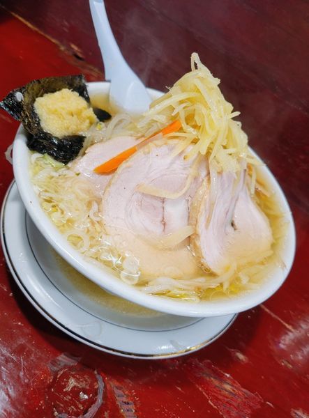 「手打ちガッツリラーメン」@たけはる十八番の写真