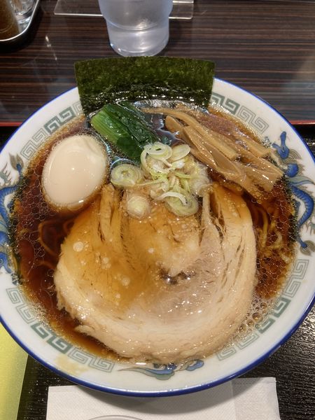 「中華そば　醤油味　味玉」@中華そば こましょうの写真