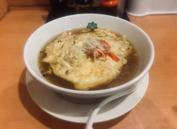 「天津麺（麺固め￥550）」@日高屋 浅草雷門店の写真