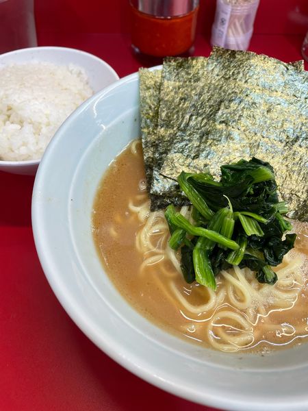 「朝ラーメン ライス」@ラーメン堀田家の写真