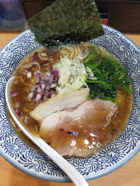 「蛤と鰹中華そば」@中華そば 円月の写真