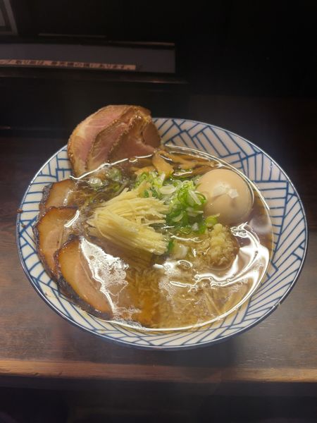 「しょうがらーめん＋チャーシュー味玉」@尼龍の写真