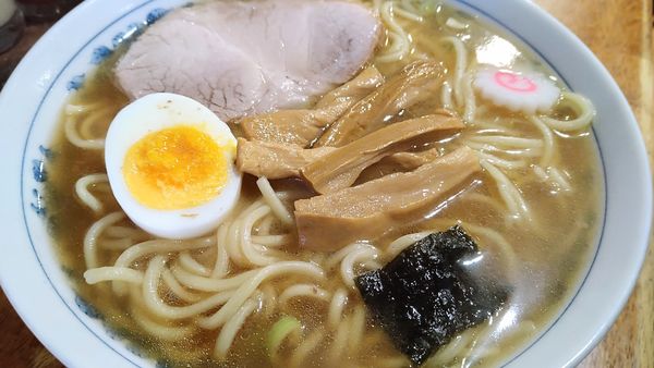 「中華麺、煮玉子」@大勝軒 東川口の写真