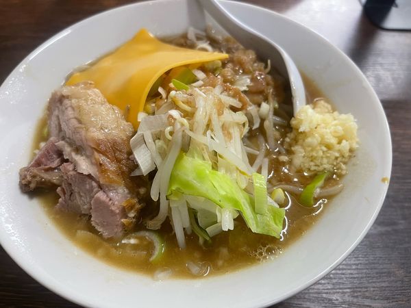 「ラーメン＋チーズ」@ラーメン一心の写真