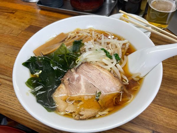 「醤油ラーメン」@亀戸ぎょうざ 錦糸町店の写真