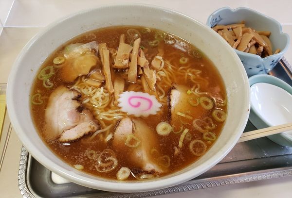 「中華そば　メンマ」@永福町大勝軒の写真