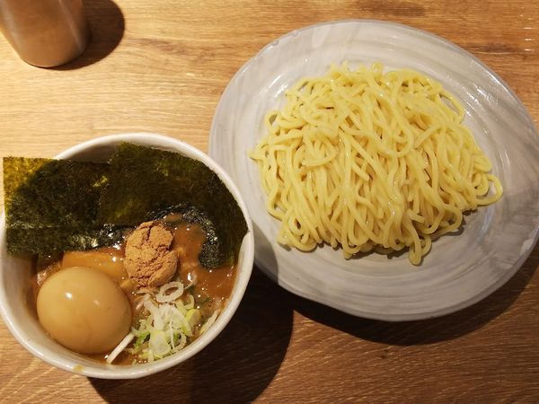 「得製つけめん並盛　1100円」@風雲児 東京ラーメン横丁店の写真