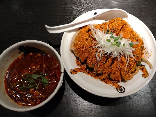 「七味つけ麺（中）　９２０円」@麺屋武蔵 巌虎の写真