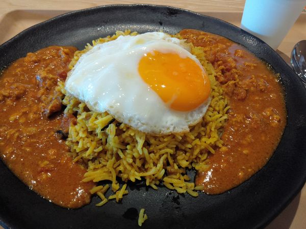 「チキンビリヤニ　９００円」@カリー＆焼きたてナン アマラの写真