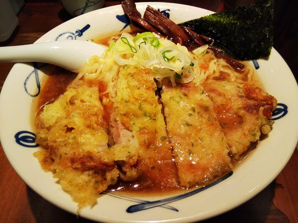 「豚天ら～麺　（大盛：無料）」@麺屋武蔵 二天 池袋店の写真