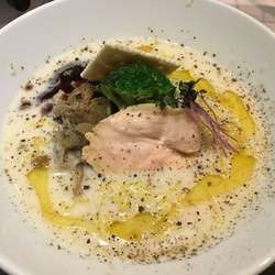 【限定】ポルチーニ香る秋の白いラーメン