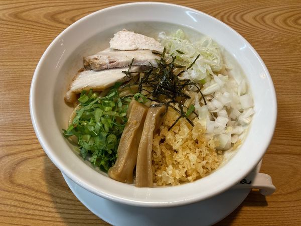 「鶏の油そば」@麺や 松辰の写真