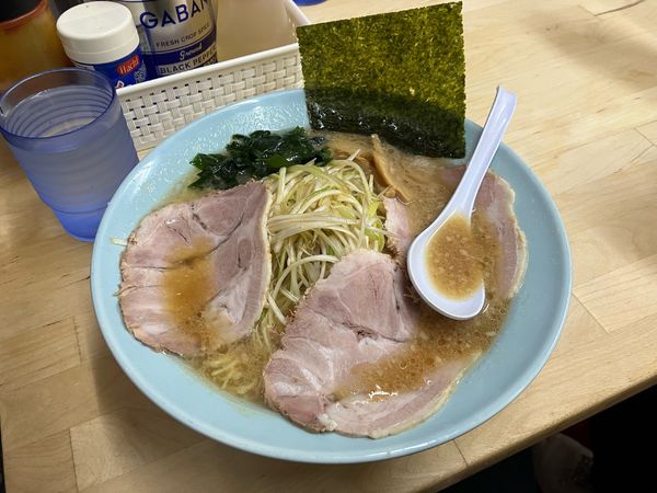 「ネギチャーシュー(中)」@◯つばき食堂の写真