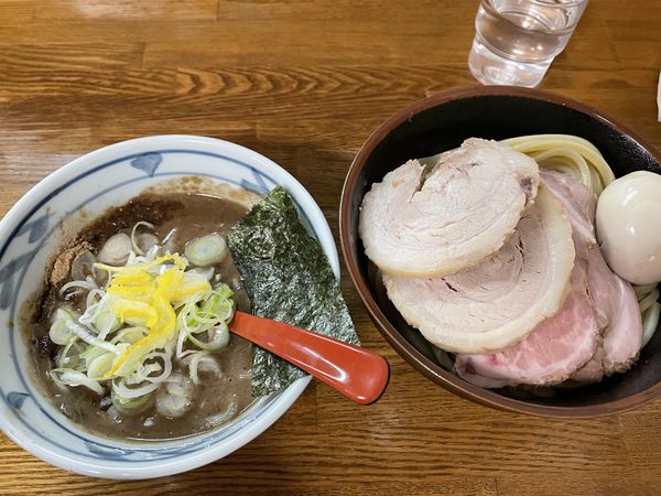 「特製つけ麺(並) 250ｇ」@中華そば つけ麺 村岡屋の写真