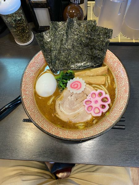 「鬼かつおラーメン」@一心屋 金沢本店の写真