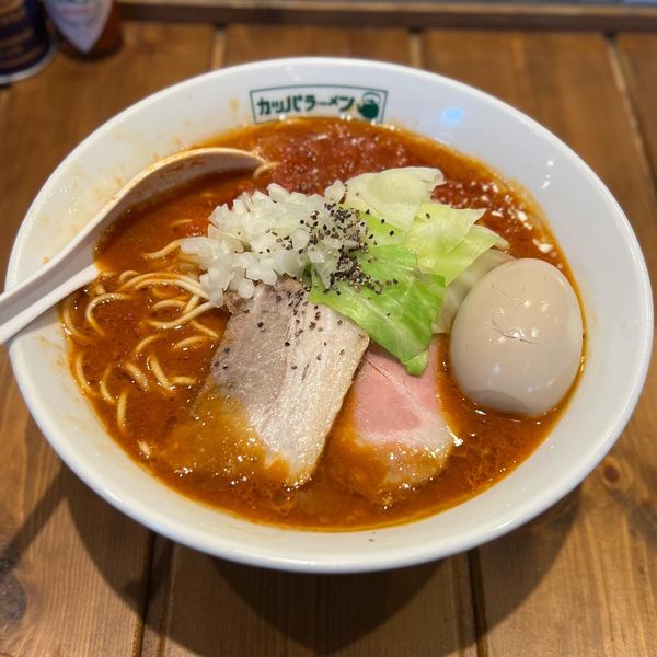 「味玉とまとらーめん」@カッパラーメンセンターの写真