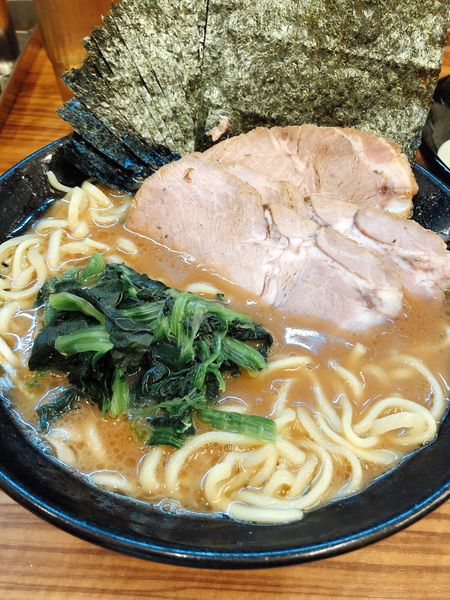 「チャーシュー麺と海苔」@横浜家系らーめん 二代目 武道家の写真
