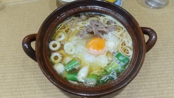 「鍋焼らーめん（白飯付）細麺（秋冬季限定）1000円」@手打 親鶏中華そば 綾川の写真