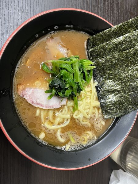 「ラーメン並750円」@横濱家系ラーメン 勝鬨家の写真