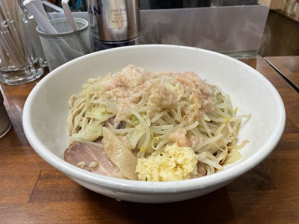 「醤油ラーメン　汁無し」@ラーメン凛 砂町店の写真