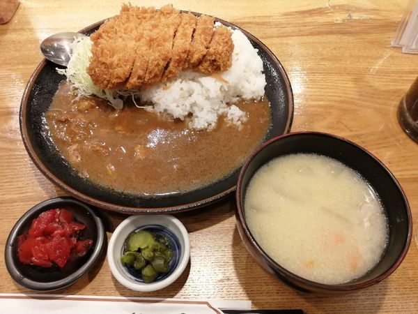 「ロースカツカレー　1200円」@とんかつ 檍 日本橋店の写真