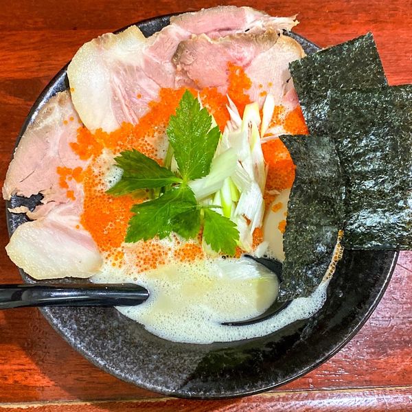 「特製ぷちぷち白湯そば（塩）¥1,230」@麺屋 綴の写真