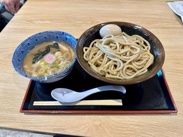「味玉つけ麺」@次念序 ふかや花園プレミアムアウトレット店の写真