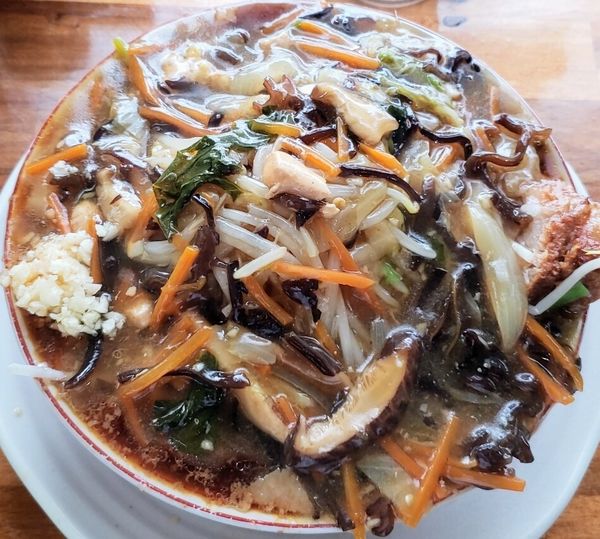 「【限定】あんかけラーメン小 ９００円」@めんじろの写真