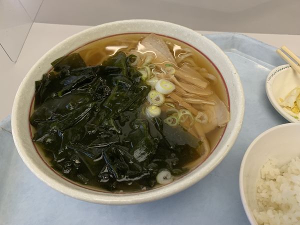 「わかめラーメン」@麺屋 まさとの写真