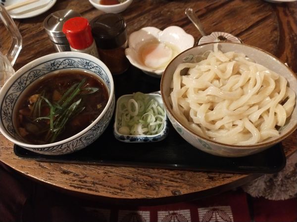 「つけうどん」@ししまる食堂の写真
