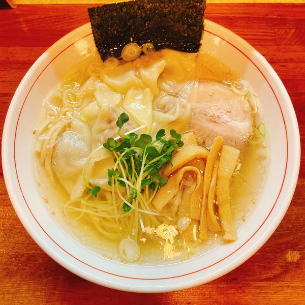 「ワンタン麺」@佐野ラーメン たかのの写真
