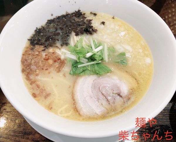 「白湯　塩（850円）」@麺や 柴ちゃんちの写真